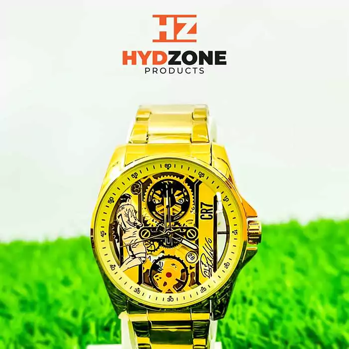 CR7 Men's Stainless Steel Watch – Premium Gift Box